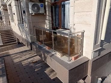 лист стекло: Изготовление перил Материал: Стекло, Для дома, Покрытие: Никель, Бесплатная доставка — 10