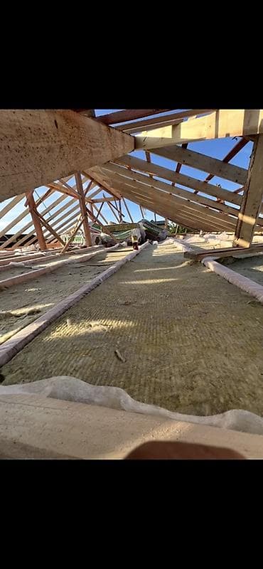 solutions elementary: Каркасно-панельный дом из SIP/OSB в процессе строительства. - Стены — 8