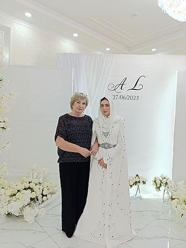 Свадебные платья и аксессуары: Национальное свадебное платье в восточном стиле - Цвет: молочно‑белый — 1