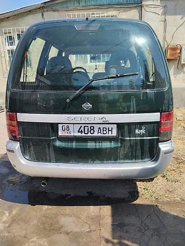 Унаа сатуу: Nissan Serena: 1998 г., Кол менен иштөөчү, Бензин, Вэн/Минивэн — 4