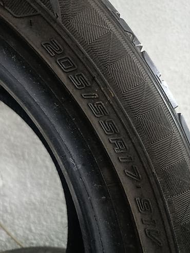 245 45 р17: Шины 205 / 55 / R 17, Лето, Б/у, Пара, Легковые, Dunlop — 4