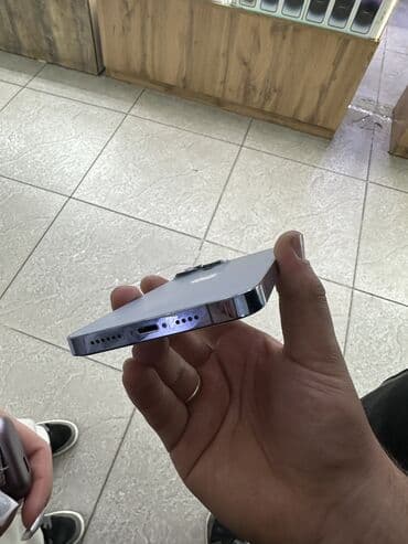 купить макбук м1 бу: IPhone 13 Pro Max, Колдонулган, 128 ГБ, Кара — 3