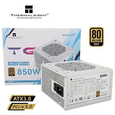 Блок питания, Новый, Thermaltake, 850 Вт, Gold, 850 Вт