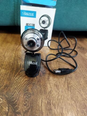 подставка для микрофона: Веб-камера модели C10 с металлическим корпусом и встроенным — 2