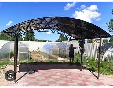 сварщик навес: Сварка | Ворота, Решетки на окна, Навесы Доставка, Гарантия, Бесплатная смета — 6