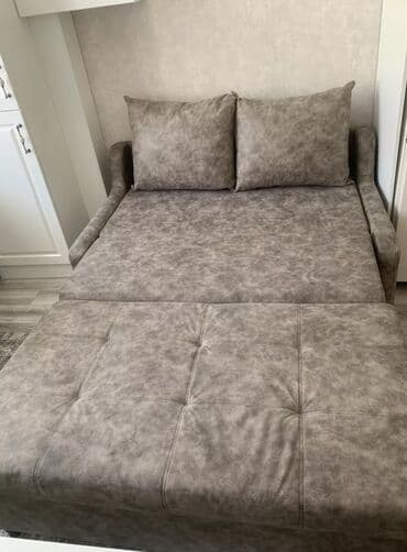 письменный стол для двоих: Раскладной диван, Б/у — 2