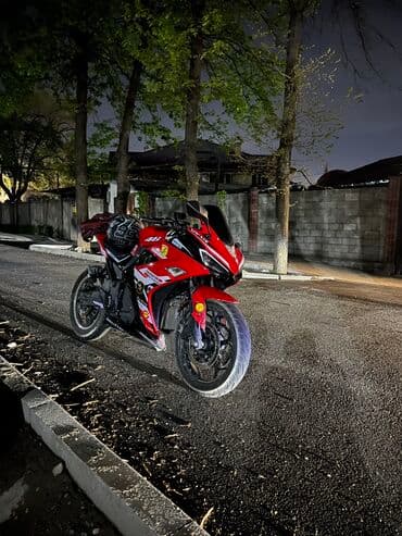 купить бу электромотоцикл: Yamaha YZF-R3 Элетробайк 72V-35A/h 4000w (4кВт) Мотор-Колесо запас — 3