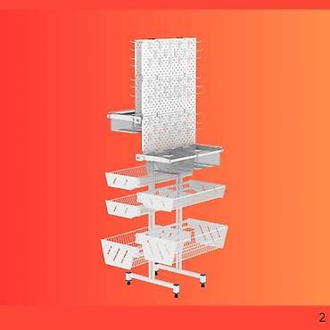 bambu lab a1: Стеллаж Дисплей торговый напольный, Дисплей перфорированный с — 2