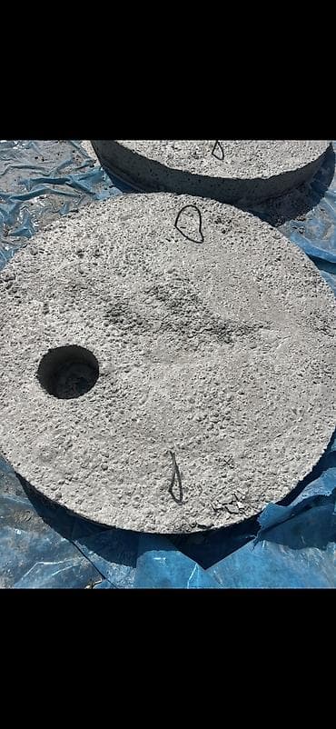 жилеза: Железобетонное (ЖБИ) кольцо для септика Размер: 110 x 90 x 7 см, Платная установка, В розницу — 8