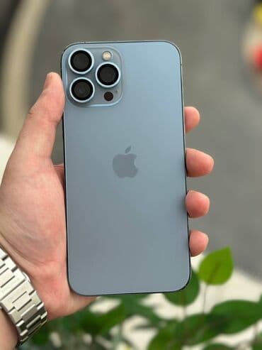 чехлы на айфон 14 про макс бишкек: IPhone 13 Pro, Sierra Blue, Каптама — 4