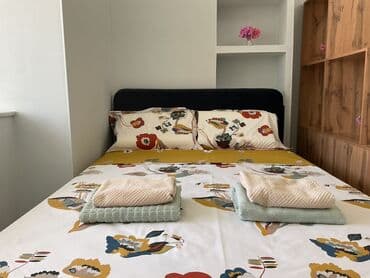 гостевой дом бишкек: Студия, Постельное белье — 5