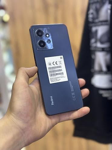 hi fi плеер: Redmi, Redmi Note 12, Б/у, 128 ГБ, цвет - Синий — 1