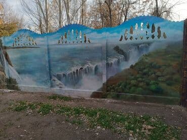 интерьерная картина: Художественная роспись Больше 6 лет опыта — 3