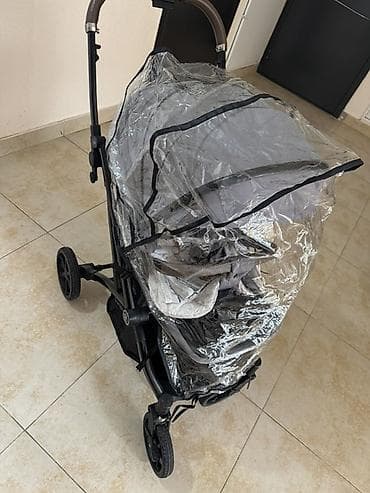 Коляскалар: Балдар арабасы, түсү - Күмүш, Колдонулган — 5