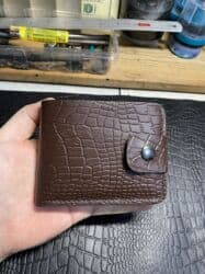 купить ремень кожаный мужской: Кошелек, Натуральная кожа, Унисекс, Новый — 38