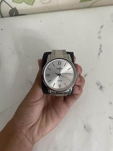 second hend: Классические часы часы, Casio, Латунь, Япония, Водонепроницаемые, Мужские, Новый — 2
