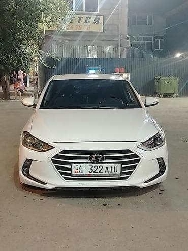 Hyundai Avante: 2017 г., Автомат, Газ, Седан — 8