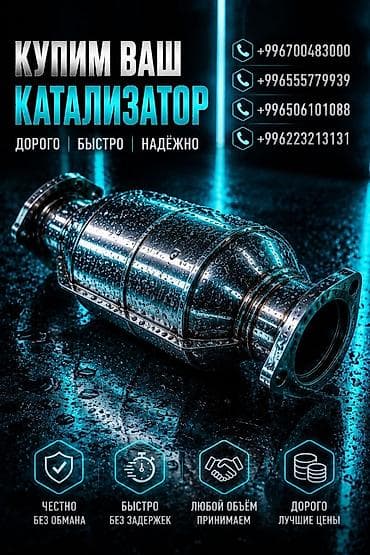 мухобойка на авто бишкек: Катализатор сатып алабыз, эн кымбат баада катализатор, Куплю Скупка — 1