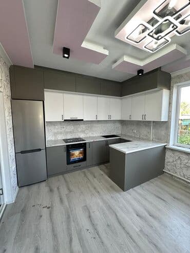 шкаф буушный: Кухни на заказ в современном минималистичном стиле - Планировки — 22