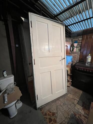 двери контейнера: Деревянная дверь Полотно 88х205 см С откосом в хорошем состоянии — 2