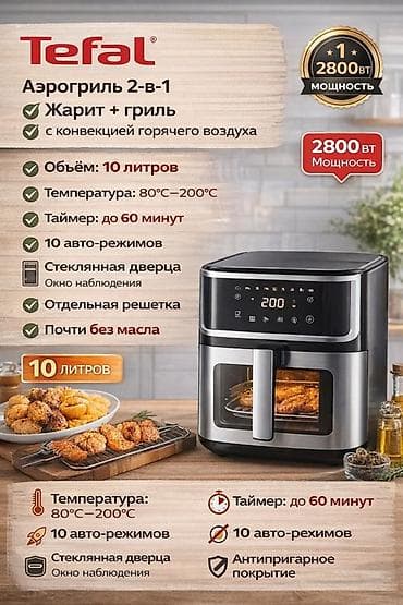 Аэрогриль (фритюрница без масла) — выбор из нескольких моделей с