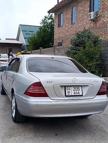 Транспорт: Mercedes-Benz S-Class: 2000 г., 5 л, Газ, Седан — 3