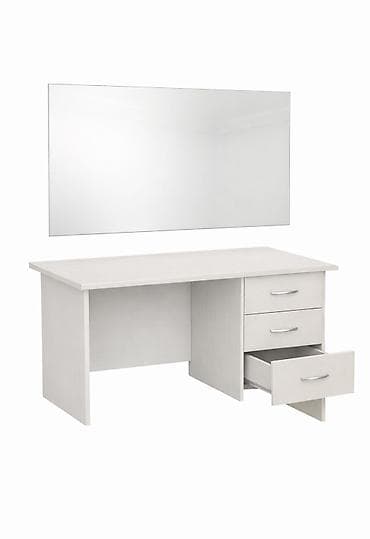 спальный мишок: Спальный гарнитур, Б/у, Двуспальная кровать, МДФ, Самовывоз, цвет - Бежевый — 3