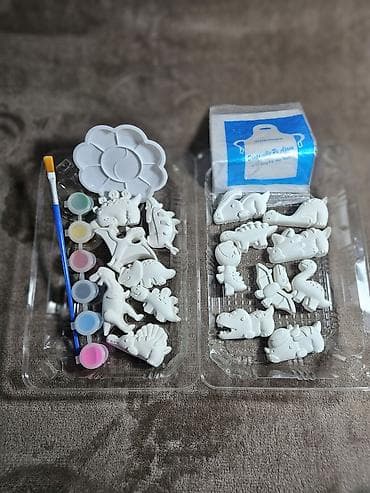 3д слепок: Продаются гипсовые фигурки для раскрашивания! 🎨 Все фигурки — 10