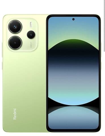 смартфоны с двумя камерами: Redmi, Redmi Note 14, цвет - Зеленый — 1