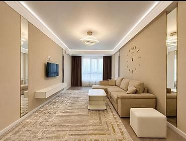 2 bedroom: 2 комнаты, Ала-Арча ТРЦ Агентство недвижимости, Без животных, от 1 года, С мебелью полностью — 5