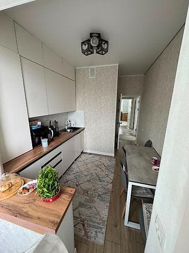 Кыймылсыз мүлк: 3 бөлмө, 70 м², Улан мкр 106-серия, 9 кабат, Жаңы ремонт — 9