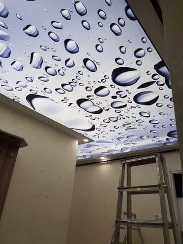Натяжной потолок Глянцевое, Матовое, 3D потолки Гарантия, Бесплатная консультация, Бесплатный замер at lalafo.kg Натяжной потолок Глянцевое, Матовое, 3D потолки Гарантия, Бесплатная консультация, Бесплатный замер