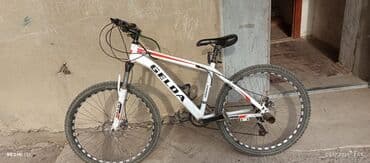 шоссейные покрышки на горный велосипед: Горный велосипед, Geleda, Рама M (156 - 178 см), Алюминий, Б/у — 7