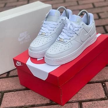 берсы американский: Мужские кроссовки, 41, Nike, Новый, цвет - Белый, Самовывоз, Платная доставка — 1