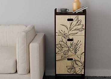 Кийим үчүн комоддор: Новые деревянные прикроватные комоды👍Размеры:Ширина — 2