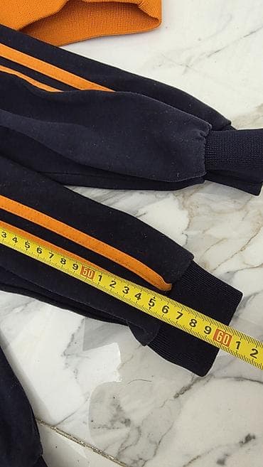 спортивки россия: Комплект, цвет - Оранжевый, Б/у — 4