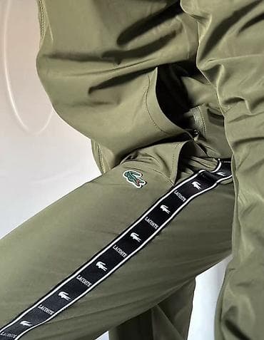 lacoste толстовка мужская: Мужской спортивный костюм, S, M, L, Lacoste, Новый, цвет - Зеленый — 2