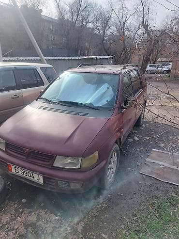 мицубиси спейс вагон: Mitsubishi Space Wagon: 1997 г., 2 л, Механика, Бензин, Минивэн — 2
