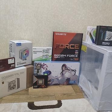 argb: Компьютер, ядер - 6, ОЗУ 32 ГБ, Для несложных задач, Новый, AMD Ryzen 5, NVMe — 2