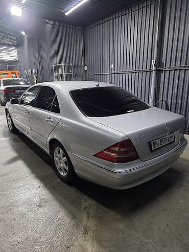 машина мерс с: Mercedes-Benz S-Class: 2001 г., 3.2 л, Автомат, Бензин, Седан — 6