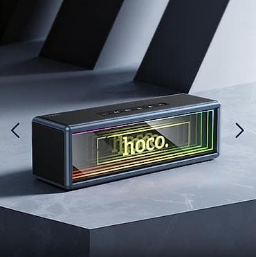 Аудиотехника: Портативная Bluetooth-колонка Hoco с зеркальной передней панелью и — 1