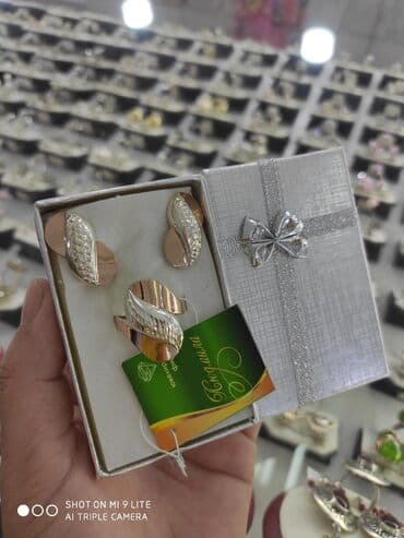 свадебные наборы ручной: Набор украшений, Проба 925, Женские, Новый — 2