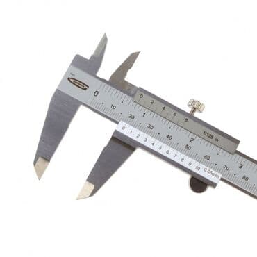 измерительные инструменты: Штангенциркуль, длина 150 мм, цена деления 0,05 мм, нержавеющая сталь — 1