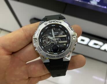 G-shock gst-b400 ___ корпус усилен карбоном со стальной отделкой;