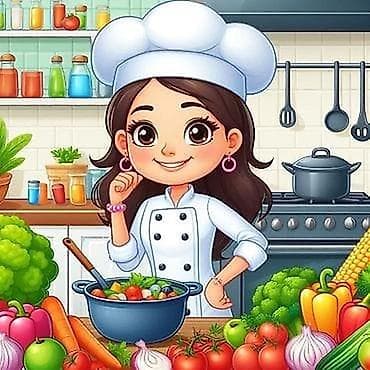 Мейманканалар, кафелер, ресторандар: Требуется повар-женщина в столовую на 7-8 часов. Горячие блюда. Оплата — 1