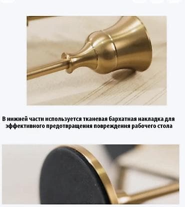 деко: Набор из 3 подсвечников для тонких свечей - Материал: металл с — 3