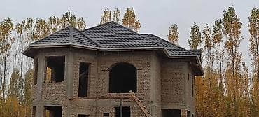 пик курулуш: Кровельные работы под ключ - Монтаж двускатной кровли с — 4