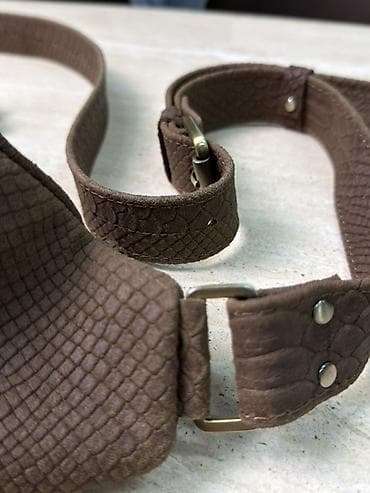 Аксессуары: Поясная сумка, бананка, Новый, Материал: Натуральная кожа, Унисекс — 3