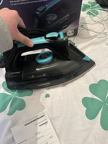 Кийимге кам көрүү: Үтүк Technomir, Буу, Керамикалык — 3