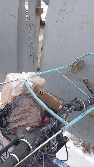 Уголь: Садово-строительная тачка и тележка, Стальная, Двухколесная — 8